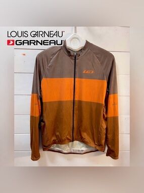 LOUIS GARNEAU NWT long sleeve cycling jersey – XL